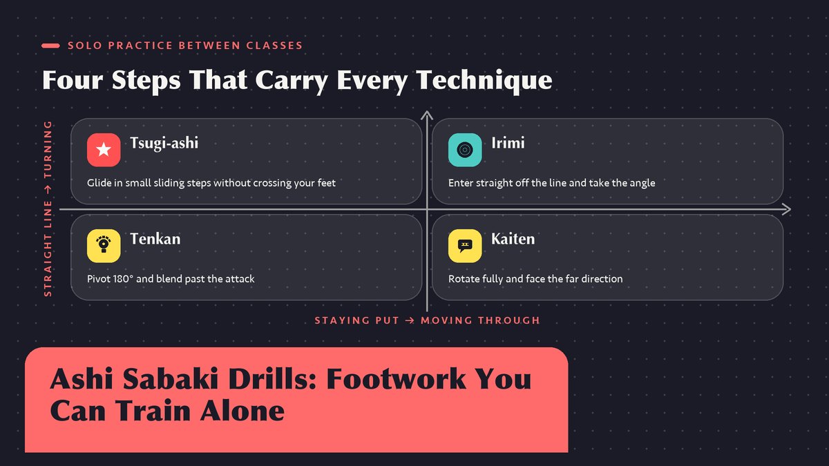 Ashi Sabaki Drills: Footwork You Can Train Alone